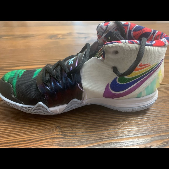 Nike Shoes Rare Nike Kyrie Mismatched Basketball Sneakers Poshmark